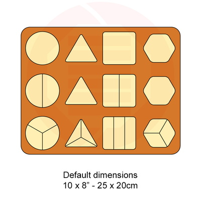 雷射切割 svg 模板幾何圖形 mdf diy - Daniel San - 002