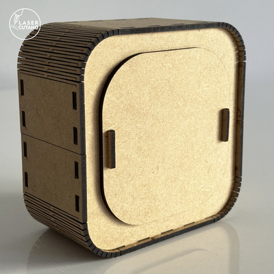 南瓜燈 - 暗盒 - 雷射切割文件 南瓜燈 - 暗盒 - 雷射切割文件 - LaserCutano - 001