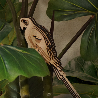 3D Animal Puzzle (Parrot) - FLUX Inc - 001