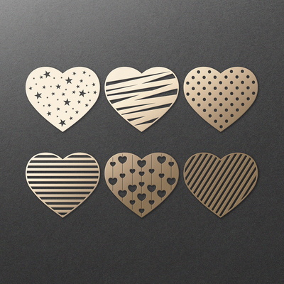 Love Hearts. Valentine's Day Bundle. SVG DXF PNG files - CraftyKittyArt - 003
