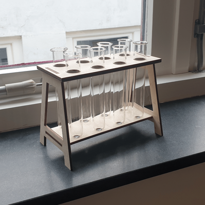 Test tube propagation station Laser Cut - JOOP digital designs - 002