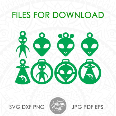 外星人裝飾品、外星人聖誕裝飾品、ufo - Artisan Craft - 003