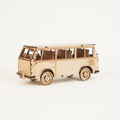 Wooden Model Car Bundle (set of 2) - FLUX Inc - 002