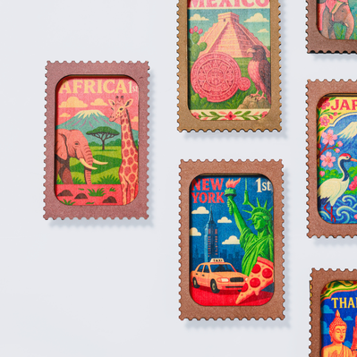 Postage Stamps - FLUX Inc - 001