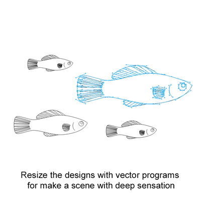 雷射切割海洋海洋動物 glowforge svg diy 工藝品 - Daniel San - 003
