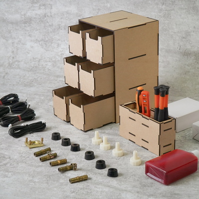 Tools Storage Box Bundle (set of 4) - FLUX Inc - 001
