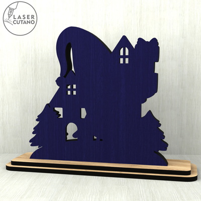 聖誕節侏儒雕像 svg 3 件套 – 雷射切割木製 - LaserCutano - 001