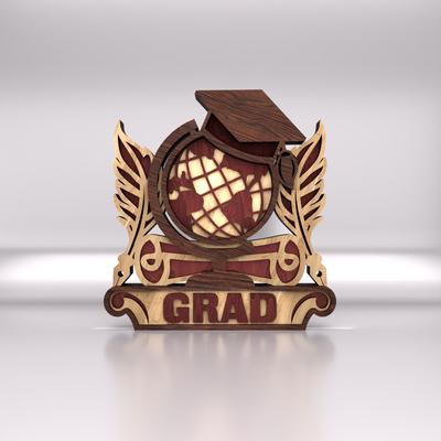 Graduation Stand Multi-Layer Decoration - LaserCutano - 003