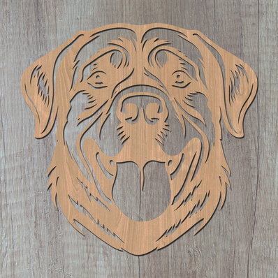 羅威納雷射 svg - HappyDesignStudio - 002