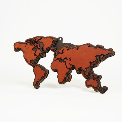 世界地圖掛畫 - FLUX Inc - 001