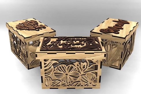 母親節禮品盒 母親節禮品盒 - LaserCutano - 001