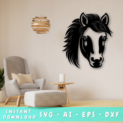 設得蘭小馬雷射 svg 切割文件，設得蘭小馬 glowforge - HappyDesignStudio - 001