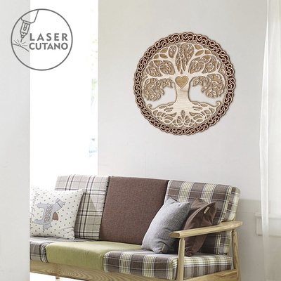 TREE of LIFE Multilayer Wall Decoration - LaserCutano - 006