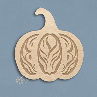 Pumpkin SVG DXF PNG, Fall, Autumn, Harvest, Thanksgiving Day - CraftyKittyArt - 002