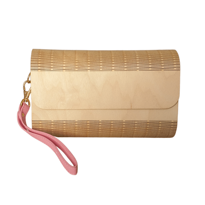 laser cut wooden hand bag with living hinge - JOOP digital designs - 002