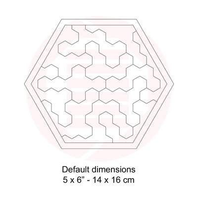Laser cut SVG Geometric puzzles vector template mdf wood - Daniel San - 003