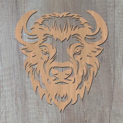 野牛激光 svg - HappyDesignStudio - 002