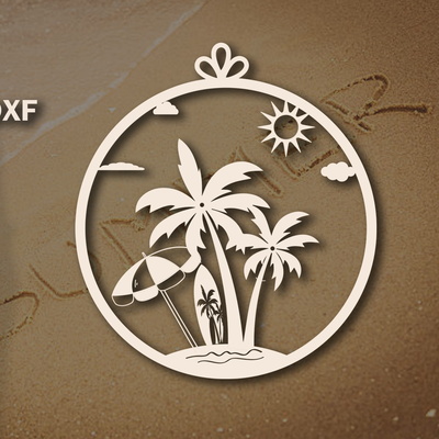 Summer Laser Cut SVG Bundle Design - AR Brand - 004