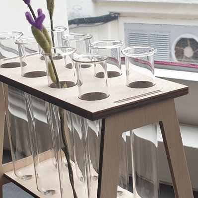 Test tube propagation station Laser Cut - JOOP digital designs - 005