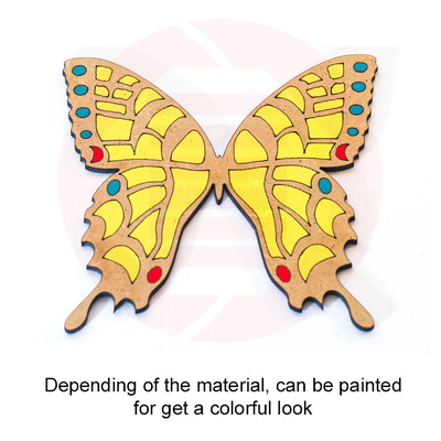 Laser cut Butterfly set decor Glwoforge SVG template DIY - Daniel San - 006
