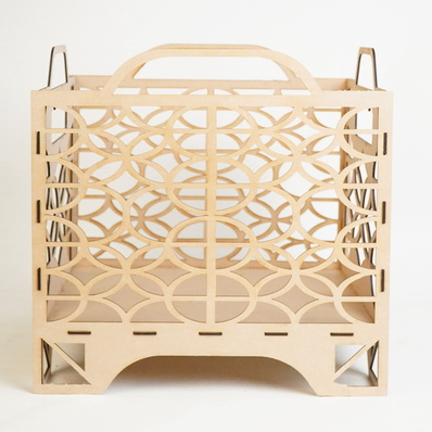 雕花置物籃三件組 - FLUX Inc - 002