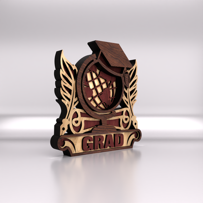 Graduation Stand Multi-Layer Decoration - LaserCutano - 002