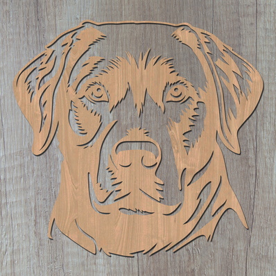 切薩皮克灣尋回犬 雷射 svg - HappyDesignStudio - 002