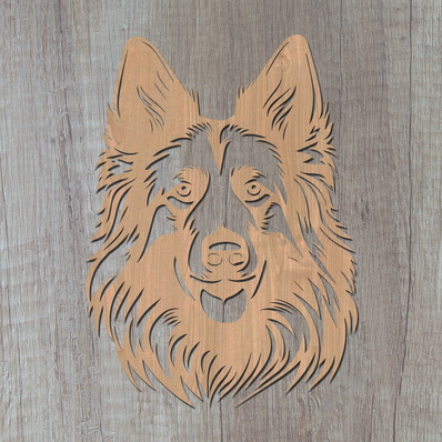 比利時特爾菲倫雷射 svg 切割文件，比利時特爾菲倫 dxf - HappyDesignStudio - 002