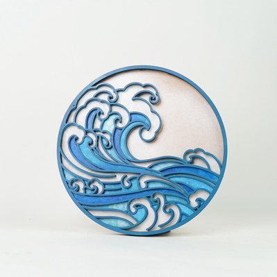 Home Decor- Waves - FLUX Inc - 001