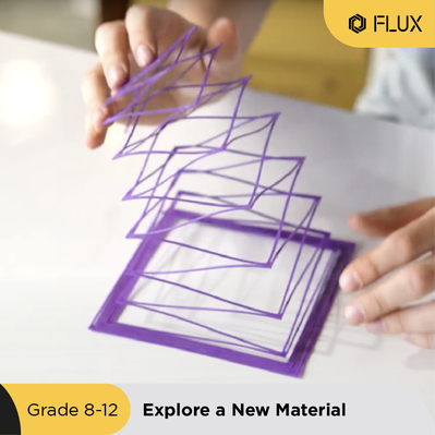 FLUX Curriculum - Explore a New Material (for Grade 8-12 )