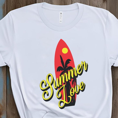 Summer Vibes Retro Vector Illustrator Design - AR Brand - 002