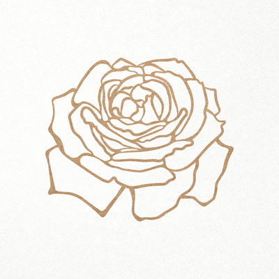 玫瑰花。復古花。花蕾。 svg dxf png 文件 - CraftyKittyArt - 001