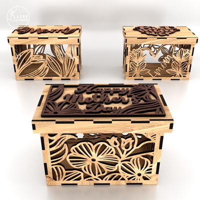 Gift Boxes for Mother's Day - LaserCutano - 002