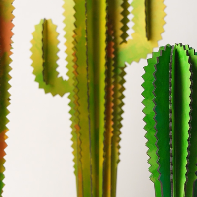 3d cactus decoration