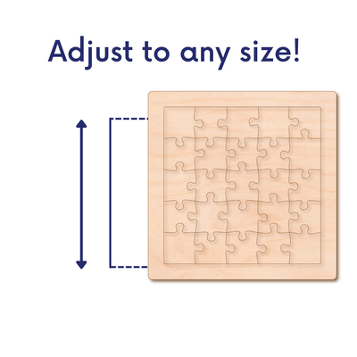 Laser cut puzzle template bundle - JOOP digital designs - 002