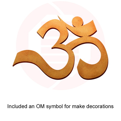 雷射切割 svg 佛東方家居裝飾模板 diy 工藝品 - Daniel San - 003