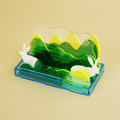 2023 monthly calendar 3d layer design - FLUX Inc - 004