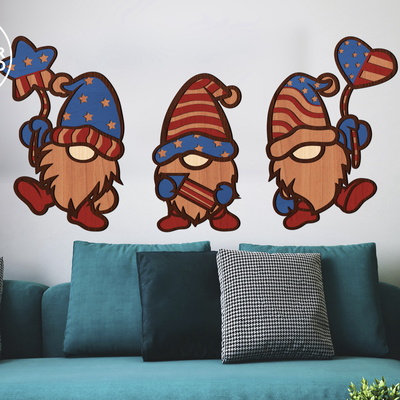 情人節侏儒套裝，居家裝飾 - LaserCutano - 004