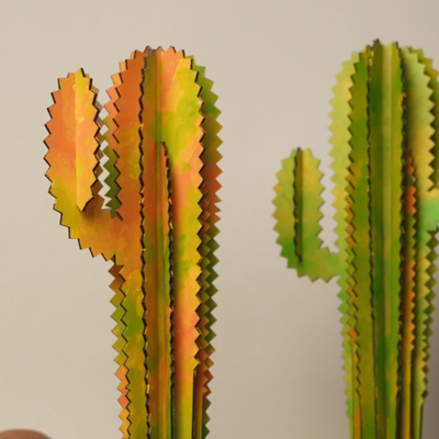 3d cactus decoration - FLUX Inc - 002