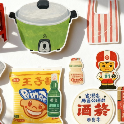 Taiwan Iconic Sticker Set - FLUX Inc - 002