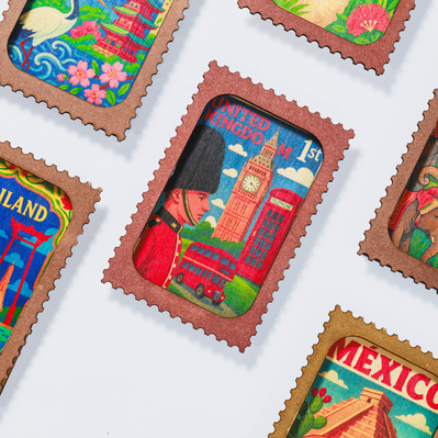 Postage Stamps - FLUX Inc - 002