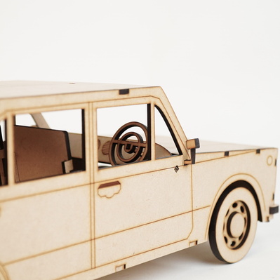Wooden Model Car Bundle (set of 2) - FLUX Inc - 004