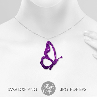 Butterfly wing earrings for laser cutting - Artisan Craft - 004