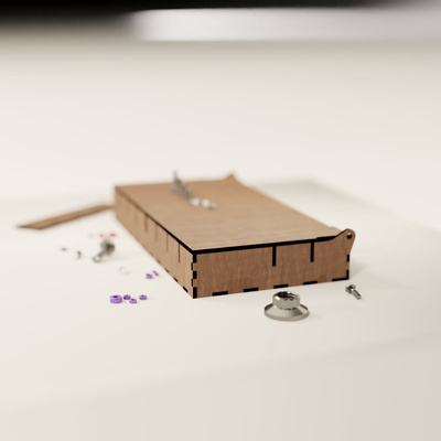 Laser Cut Modular Organizer - 雷射切割專業版 - 004