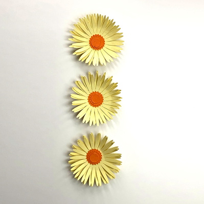 Daisy flower SVG, paper daisy SVG, paper flower cut file - Artisan Craft - 003