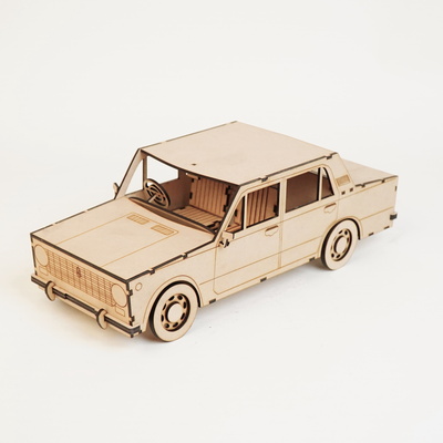 Wooden Model Car Bundle (set of 2) - FLUX Inc - 003