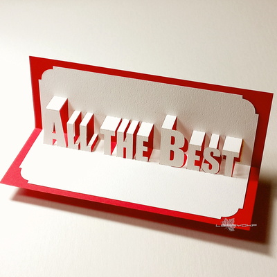 Pop-Up Card-All the Best