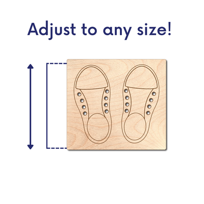 Montessori shoe tying SVG lacing toys - JOOP digital designs - 003