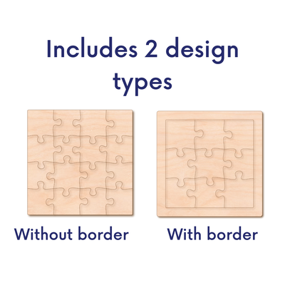 Laser cut puzzle template bundle - JOOP digital designs - 003