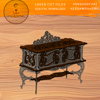 珠寶盒雷射切割文件